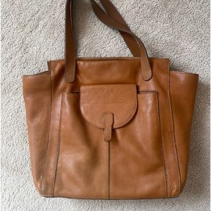 MASSIMO DUTTI Leather tote